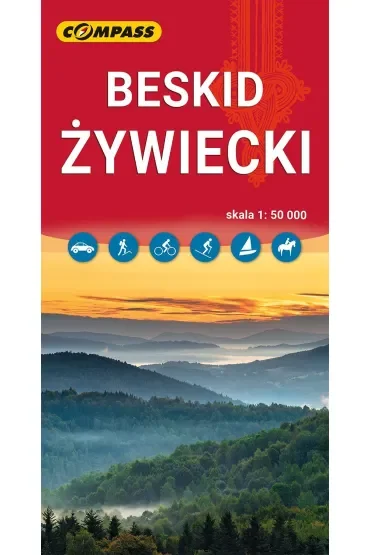 Beskid Żywiecki. Mapa turystyczna w skali 1: 50 000