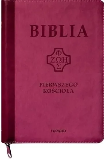 Biblia pierwszego Kościoła z paginat. suwak róż