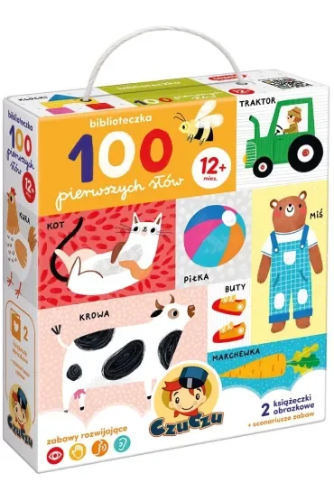 Biblioteczka 100 pierwszych słów CzuCzu 1+