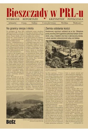Bieszczady w PRL-u wybrane reportaże