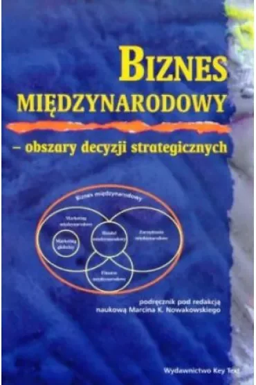 Biznes międzynarodowy. Obszary decyzji strategicznych