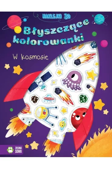 Błyszczące kolorowanki. W kosmosie