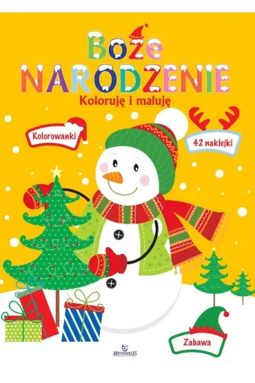 Boże Narodzenie. Koloruję i maluję