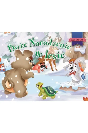 Boże Narodzenie w lesie. Rozkładanki