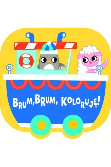 Brum, brum, koloruję! - Statek