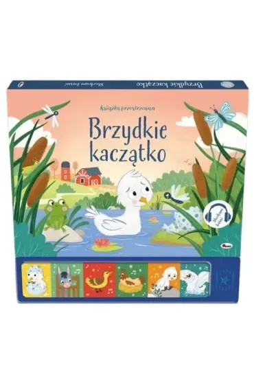 Książka przestrzenna. Brzydkie kaczątko. Słucham baśni