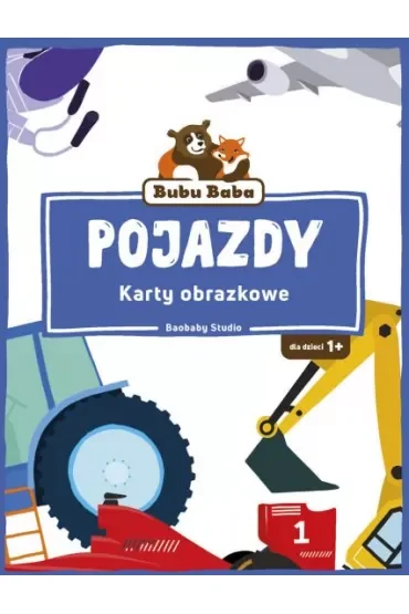 Bubu Baba. Karty obrazkowe. Pojazdy