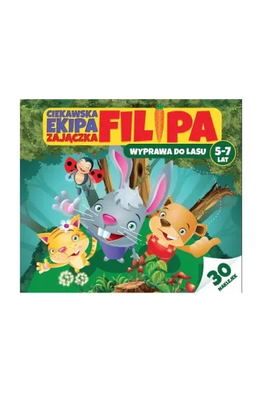Ciekawska ekipa zajączka Filipa 5-7 lat