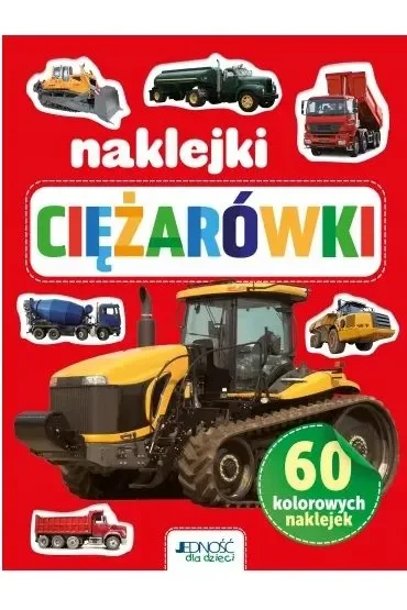 Ciężarówki. 60 kolorowych naklejek
