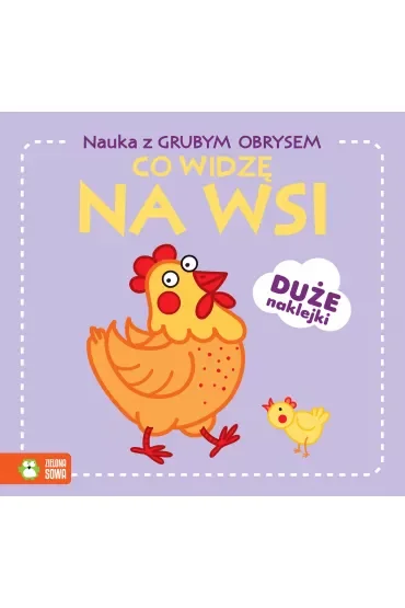 Co widzę na wsi. Nauka z grubym obrysem