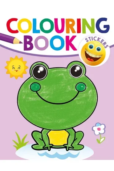 Colouring Book Stickers Żabka