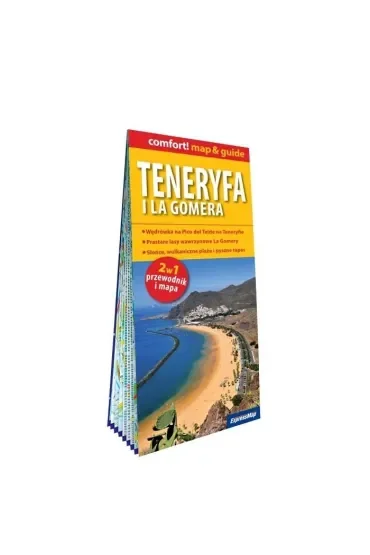 Teneryfa i La Gomera 2w1 przewodnik i mapa laminat
