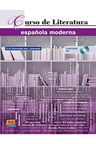 Curso de Literatura espanola moderna Intermedio y avanzado książka + CD