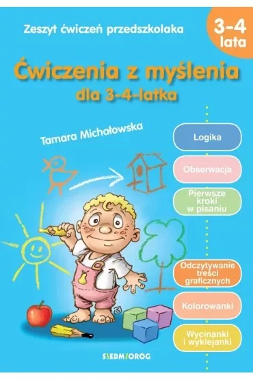 Ćwiczenia z myślenia dla 3-4-latka
