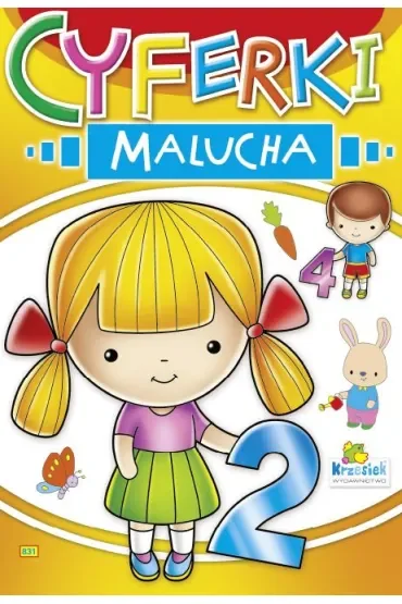 Cyferki malucha. Dziewczynka 831