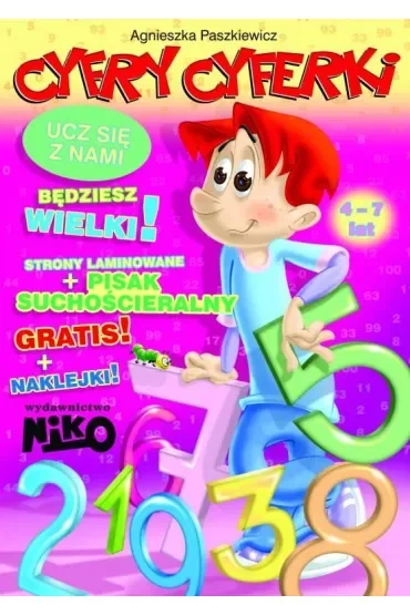 Cyfry cyferki ucz się z nami będziesz wielki.