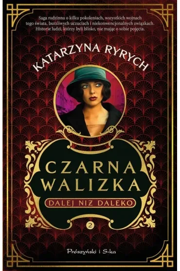 Czarna walizka. Dalej niż daleko. Duże Litery
