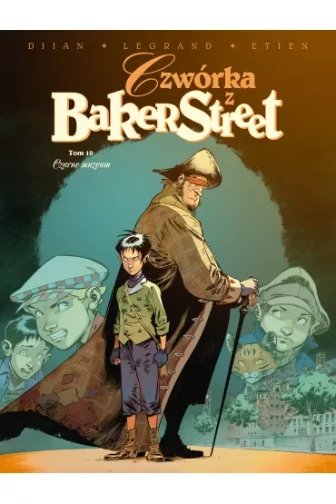 Czarne Muzeum. Czwórka z Baker Street. Tom 10