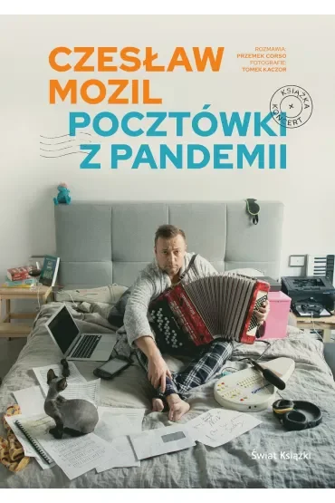 Czesław Mozil. Pocztówki z pandemii (książka z autografem)