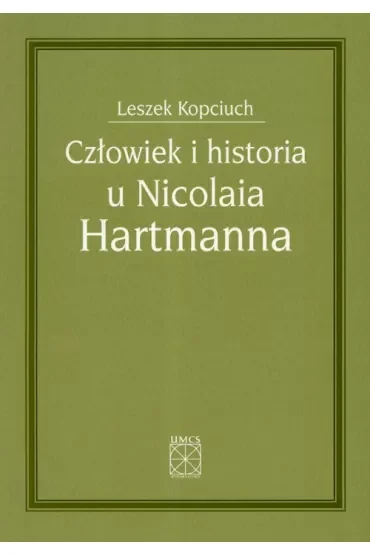 Człowiek i historia u Nicolaia Hartmanna