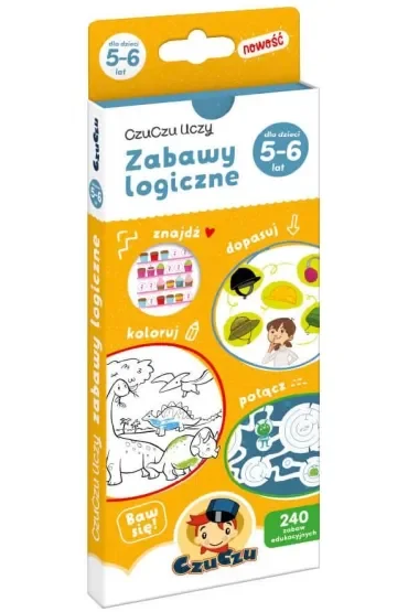 CzuCzu uczy. Zabawy logiczne dla dzieci 5-6 lat