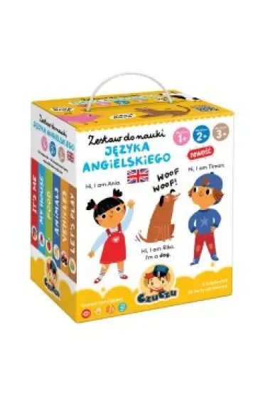 CzuCzu. Zestaw do nauki języka angielskiego dla dzieci 1, 2, 3
