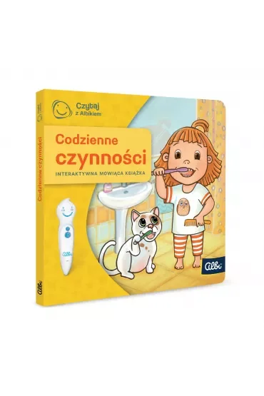 Czytaj z Albikiem. Codzienne czynności. Interaktywna mówiąca książka