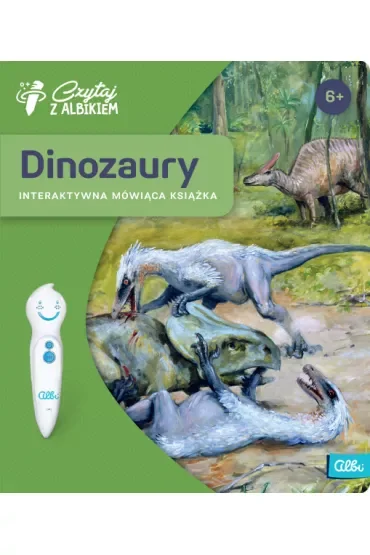 Czytaj z Albikiem. Dinozaury. Interaktywna mówiąca książka