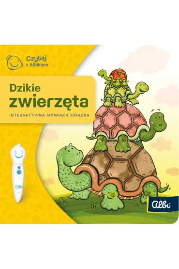 Czytaj z Albikiem. Dzikie zwierzęta. Interaktywna mówiąca książka