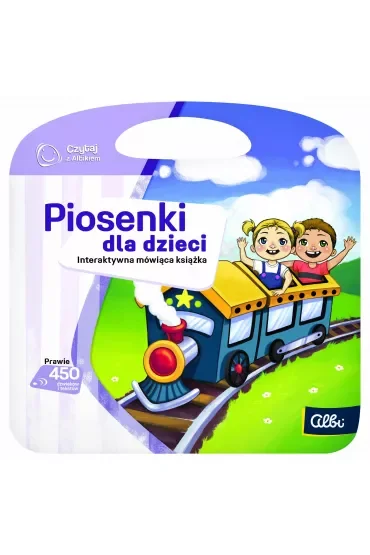 Czytaj z Albikiem. Piosenki dla dzieci. Interaktywna mówiąca książka
