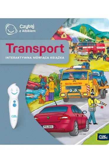 Czytaj z Albikiem. Transport. Interaktywna mówiąca książka