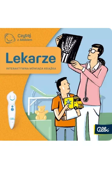 Czytaj z Albikiem. Zawody. Lekarze. Interaktywna mówiąca książka