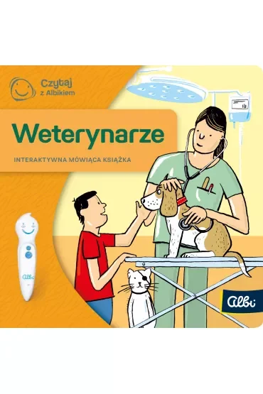 Czytaj z Albikiem. Zawody. Weterynarze. Interaktywna mówiąca książka