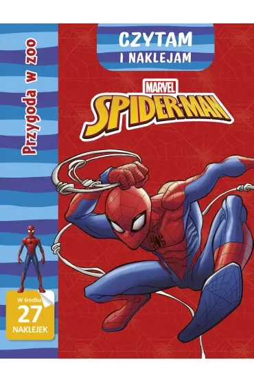 Czytam i naklejam. Przygoda w zoo. Marvel Spider-Man