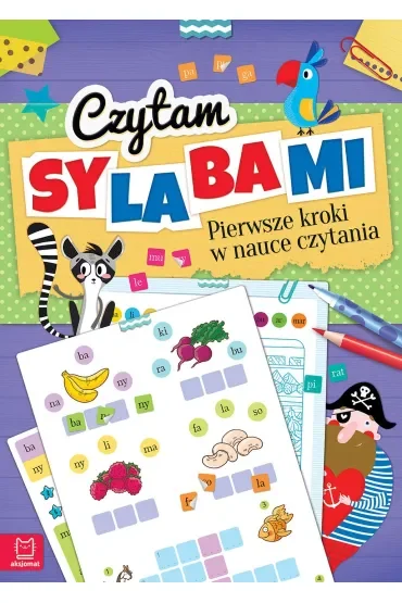 Czytam sylabami. Pierwsze kroki w nauce czytania - z naklejkami. Wydanie IV