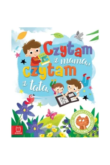 Czytam z mamą, czytam z tatą. Niebieska