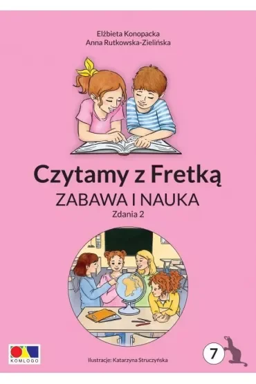 Czytamy z Fretką cz.7 Zabawa i nauka. Zdania 2