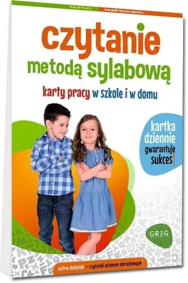 Czytanie metodą sylabową. Karty pracy w szkole i w domu