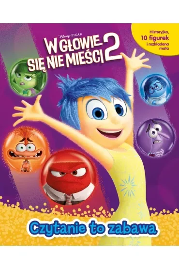 Czytanie to zabawa. Disney Pixar W głowie się nie mieści 2
