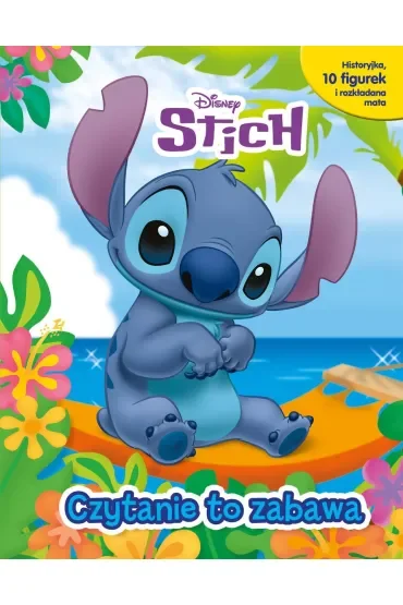 Czytanie to zabawa. Disney Stitch