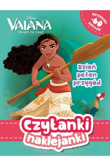 Czytanki naklejanki. Dzień pełen przygód. Disney Vaiana. Skarb Oceanu