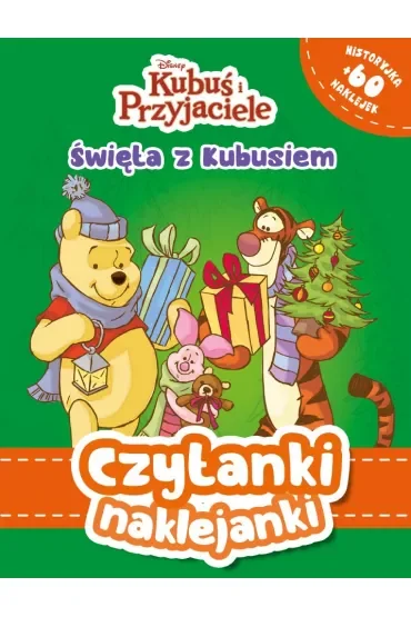 Czytanki naklejanki. Święta z Kubusiem. Disney Kubuś i Przyjaciele