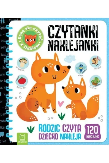 Czytanki naklejanki Uczę się czytać z liskiem
