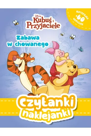 Czytanki naklejanki. Zabawa w chowanego. Disney Kubuś i Przyjaciele