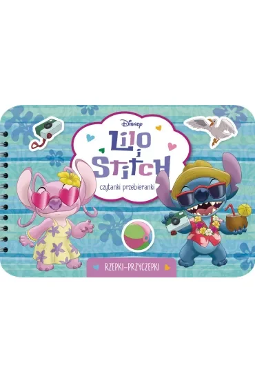 Czytanki przebieranki. Rzepki-przyczepki. Disney Lilo i Stitch