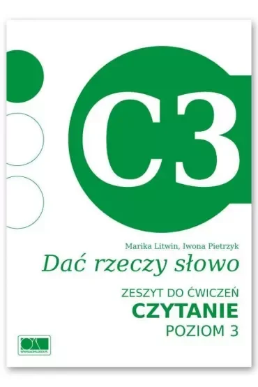 Dać rzeczy słowo. Czytanie - poziom 3.