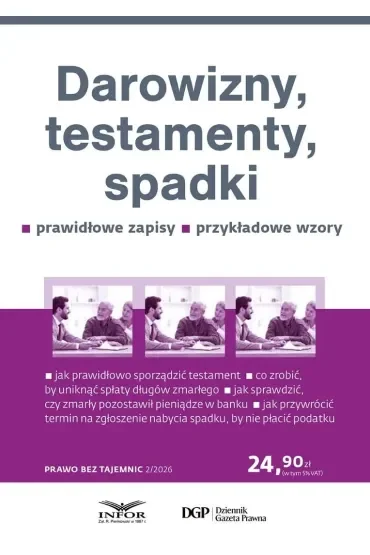 Darowizny, testamenty, spadki