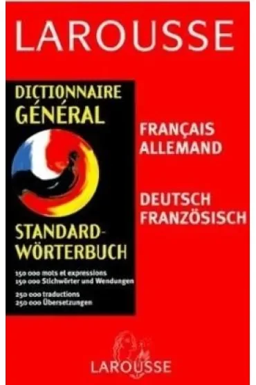Dictionnaire general francais-allemand