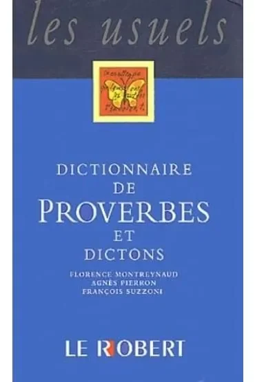 Dictionnaire poche de proverbes et dictons