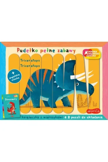 Dinozaury. Akademia Mądrego Dziecka. Pudełko pełne zabawy